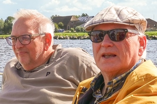 Hans Korpel en Frederick Wellner